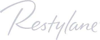 Restylane logo in cursive font