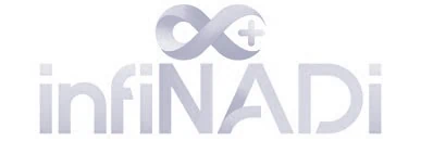 infiNADi logo with stylized infinity plus symbol